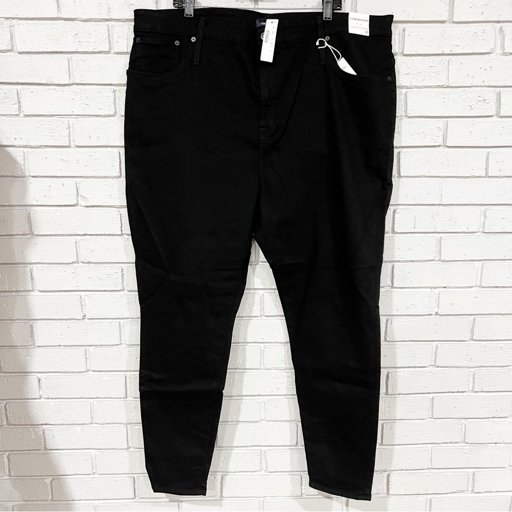 J.Crew Women’s Curvy toothpick jean in‎ true black